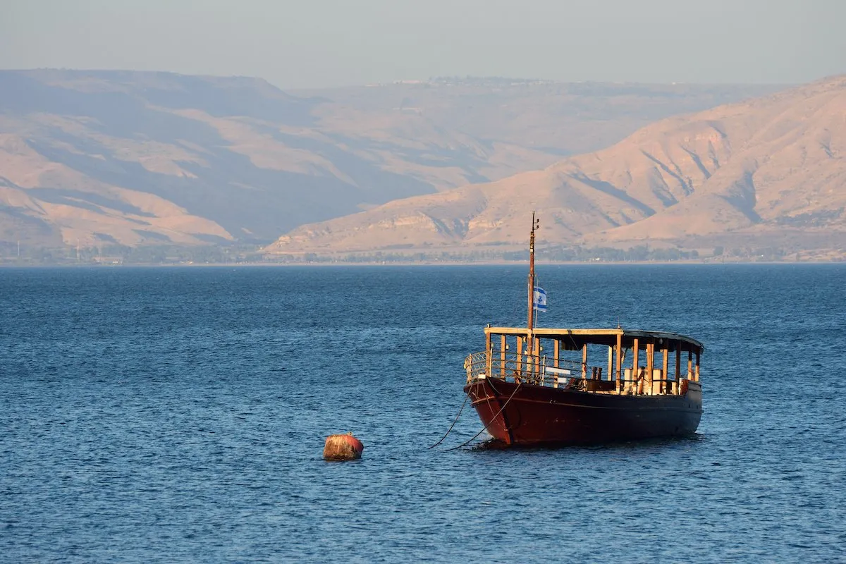 Bucket list - Sea of Galilee Boat